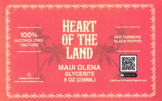 Maui Olena Glycerite 8oz