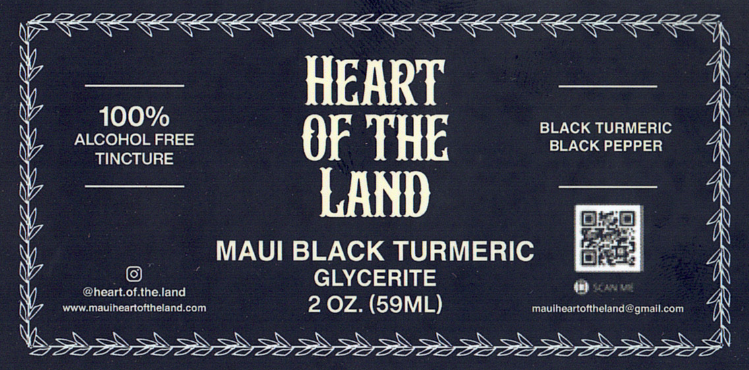 Maui Black Turmeric Glycerite 2oz